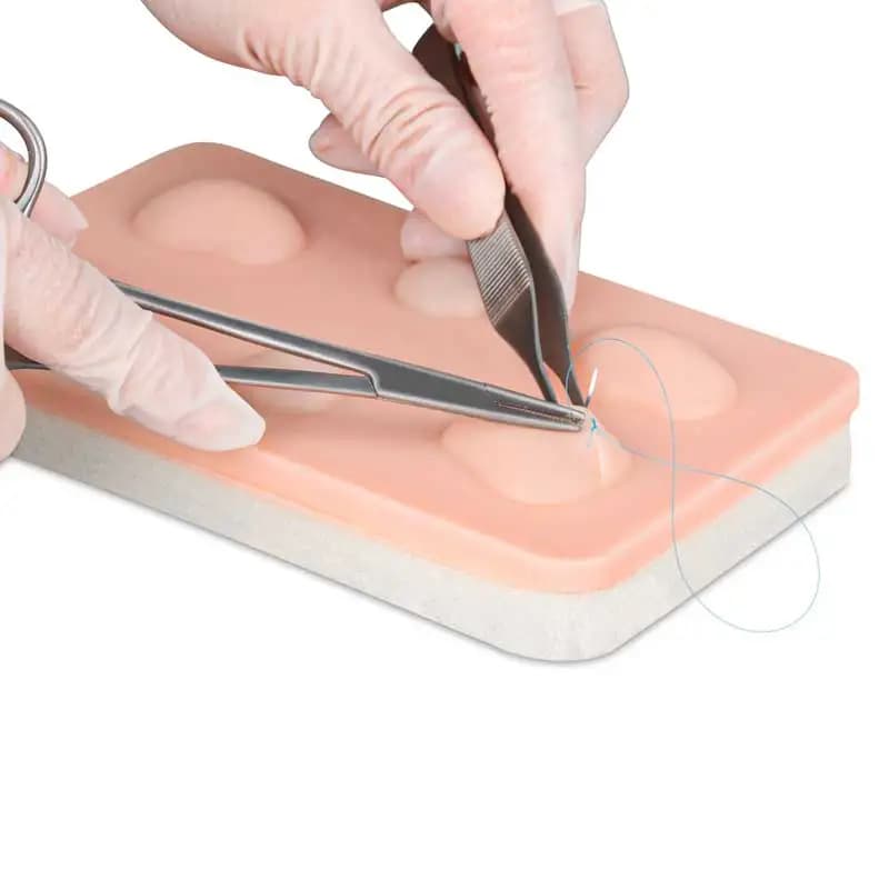 Abscess incision drainage pad sebum sac skin pad skin model