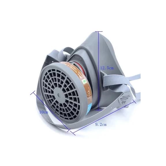 Half Face Reusable Respirator Spray Paint  Mask Respiratory Protection