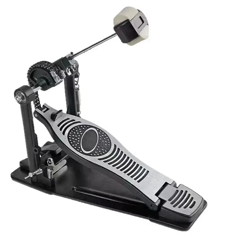 Single pedal jazz drum pedal, aluminum double chain, musical instrument accessories
