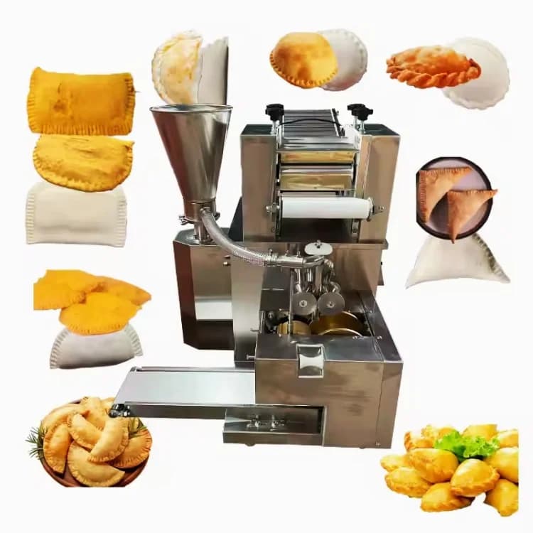 Electric Brett Making Machine / Dumpling Wonton Dough Presser Maker / Ravioli Meat Pie Machine for Home