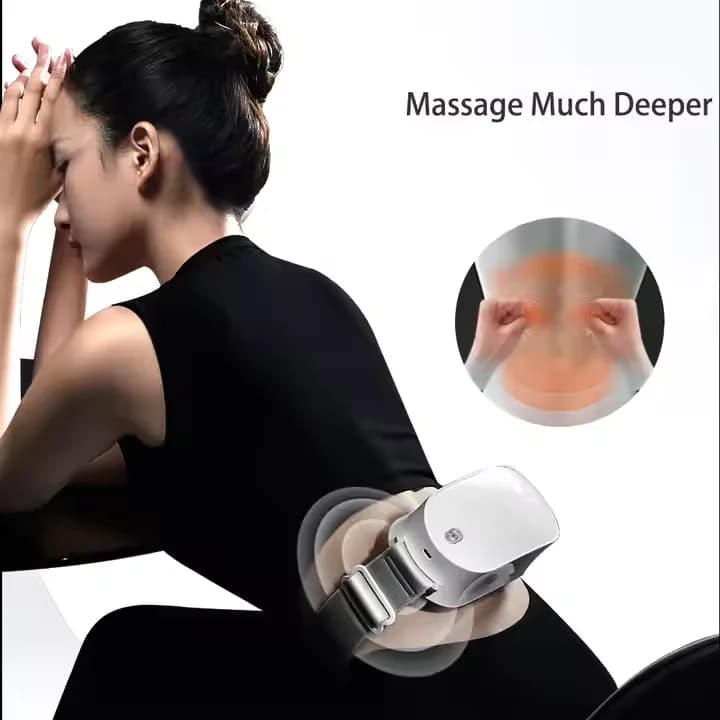 With Remote Control Relax Lower Back Muscles Waist Lumbar Abdomen Hammering Beating Massager for Slimming