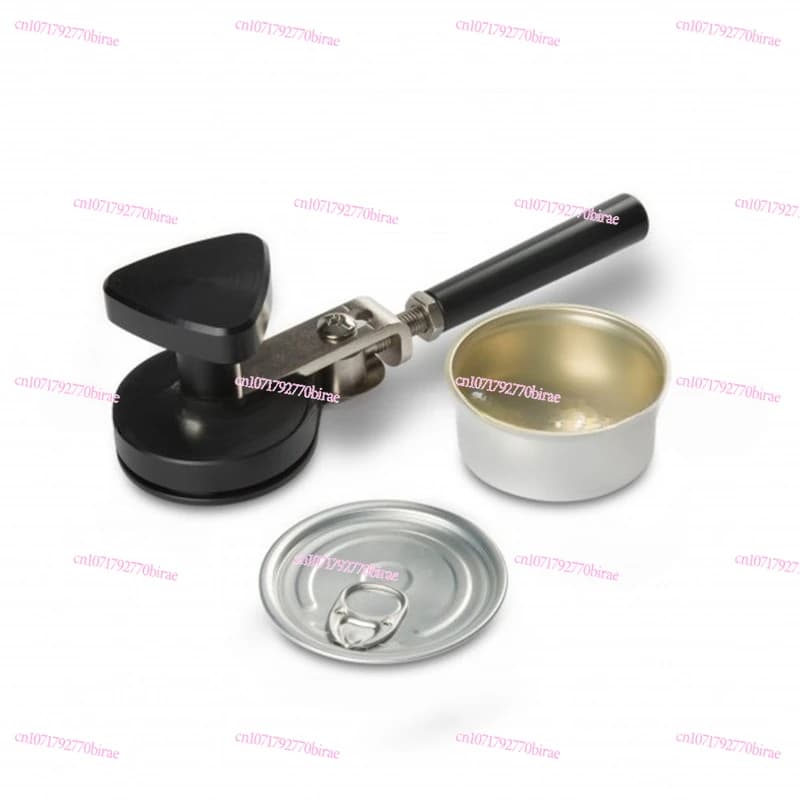 Molecular Cooking Creative Food Tableware Caviar Box Food Empty Can Sealing Easy To Pull Aluminum Can Manual Sealing Machine