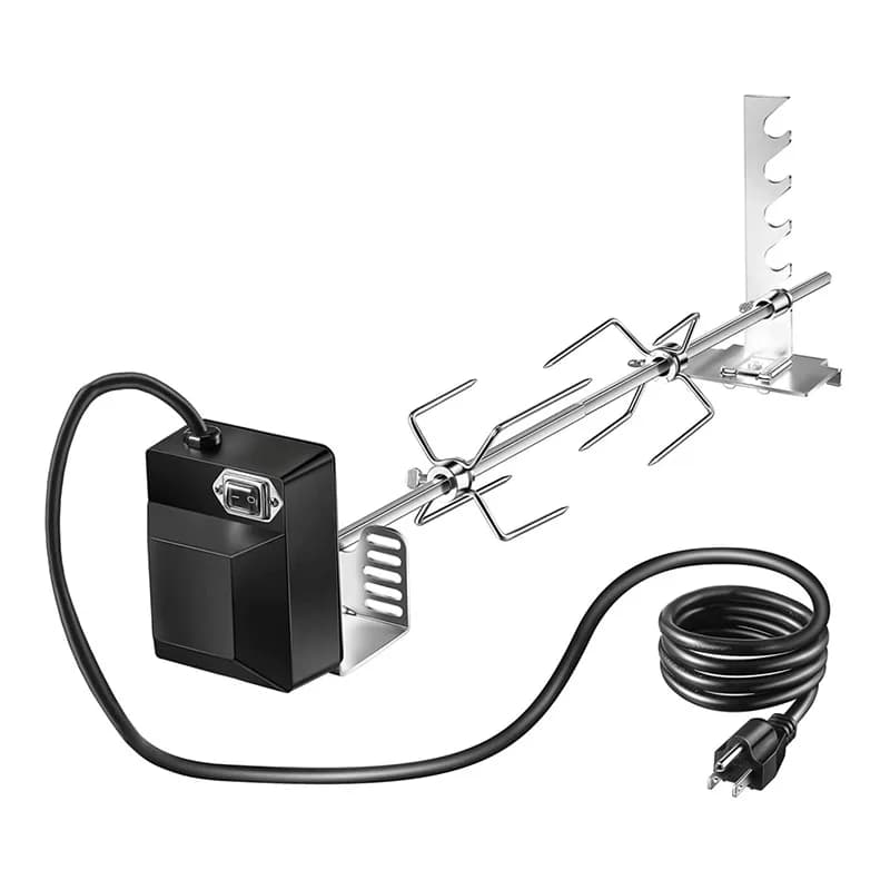 Electric BBQ Grill Portable BBQ Tools Supplies Set Automatic Grill for Home Use