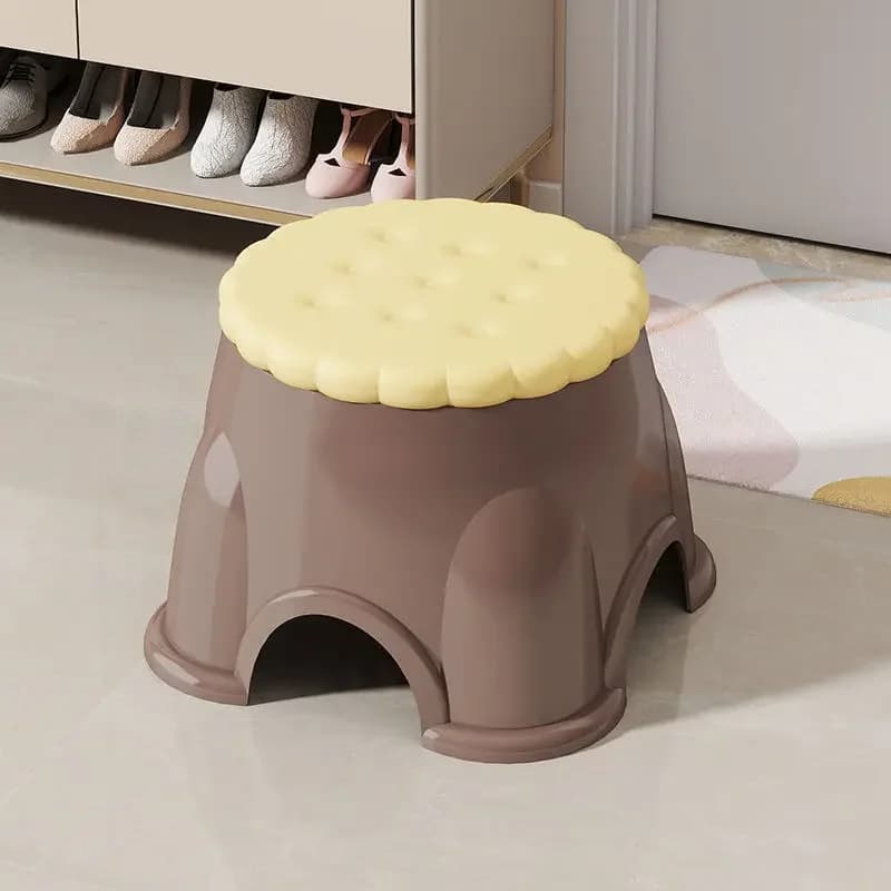 Minimalist Chair Thickened Portable Home Chair Outdoor Back Chair Plastic Folding Dining Room Furniture Bench