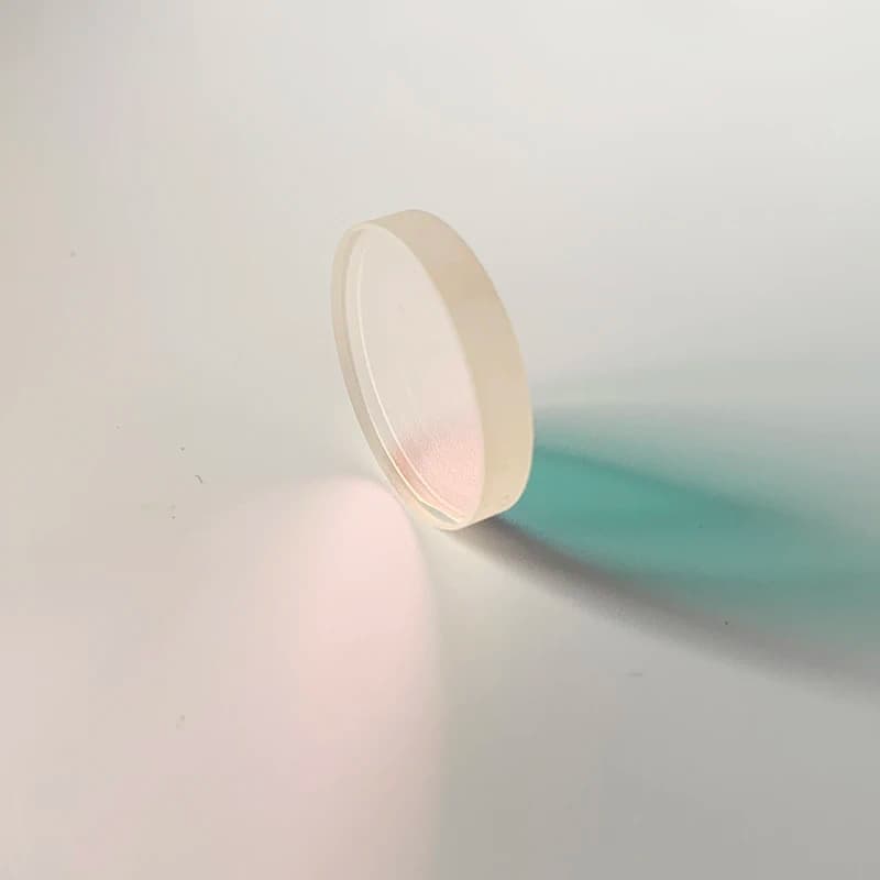 MgF2 Glass CWL 222nm T 15% Thick 2mm Optical UVC Bandpass Filters for UV Sensing