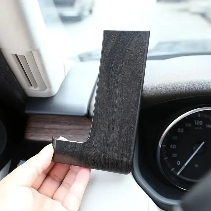 For Land Rover Discovery 5 LR5 L462 2017-2024 ABS Carbon Fiber Car Dashboard Frame Cover Trim Interior Car Accessories
