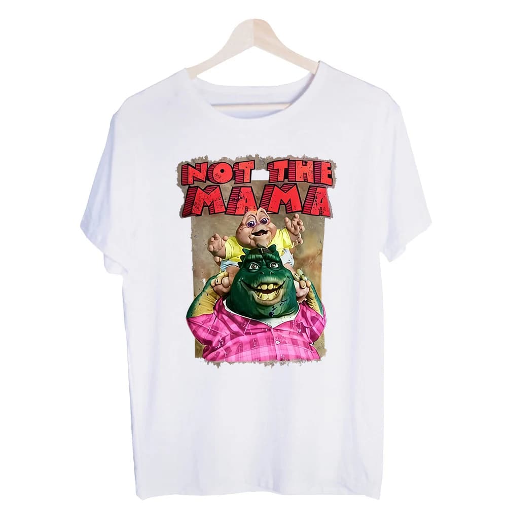 Men's Fantasy Creature Baby Character Graphic Tee, Short Sleeve Crew Neck T-Shirt Slogan-Style for Casual Daily Wear