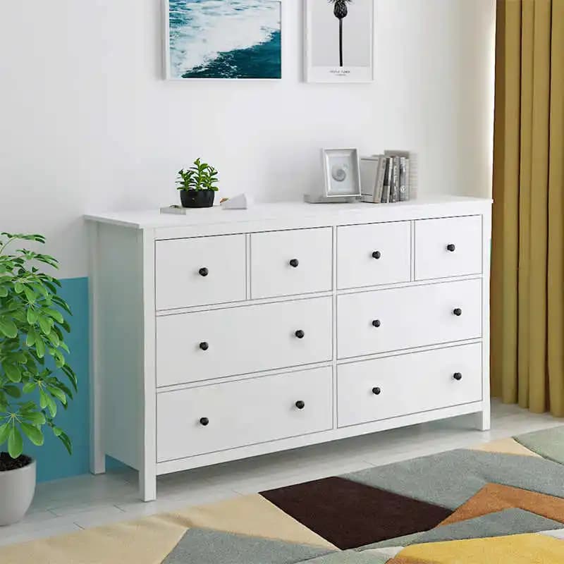 Simple and Modern Nordic Style Living Room, Bedroom, High-end TV Cabinet, Wall Mounted Storage Drawer Cabinet