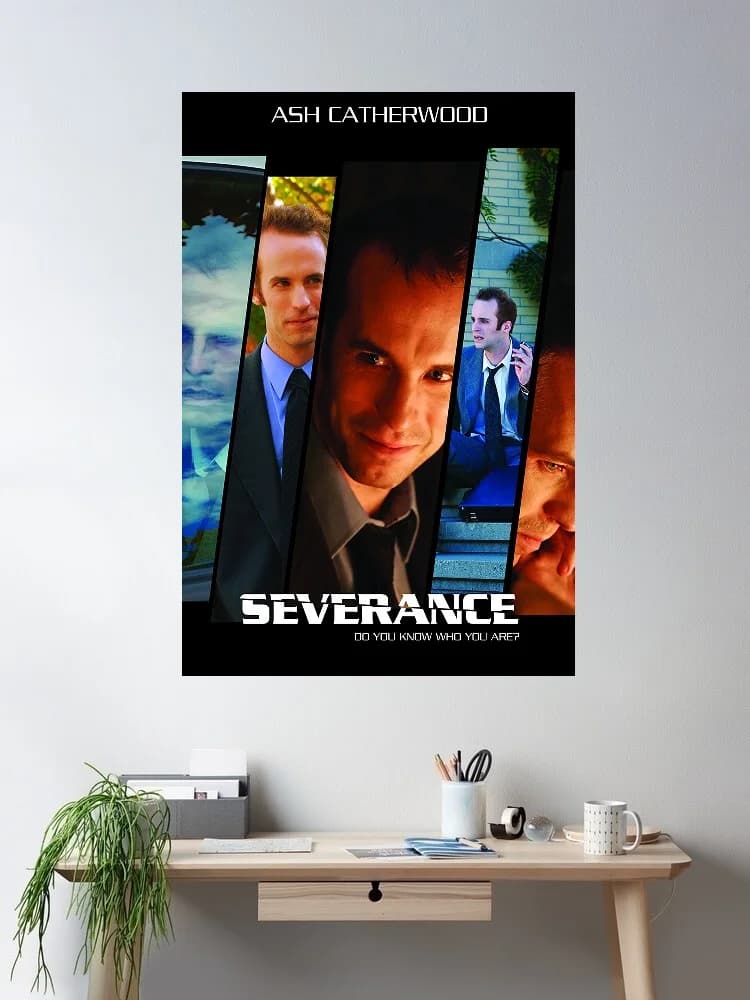 Severance Movie Art Print Canvas Poster, Living Room Decor, Home Wall Picture