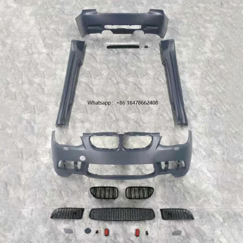 2025 New Style M4 looks HIgh Quality Exterior Car Parts for  E92 E93 LCI Upgrade to M3 Front Bumper E93 2005-2013 Body Kit