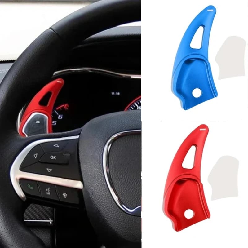 For Jeep Grand Cherokee 2014-2025 Challenger Charger Durango SRT Car Steering Wheel Gear Shifters Paddle Shift Extension