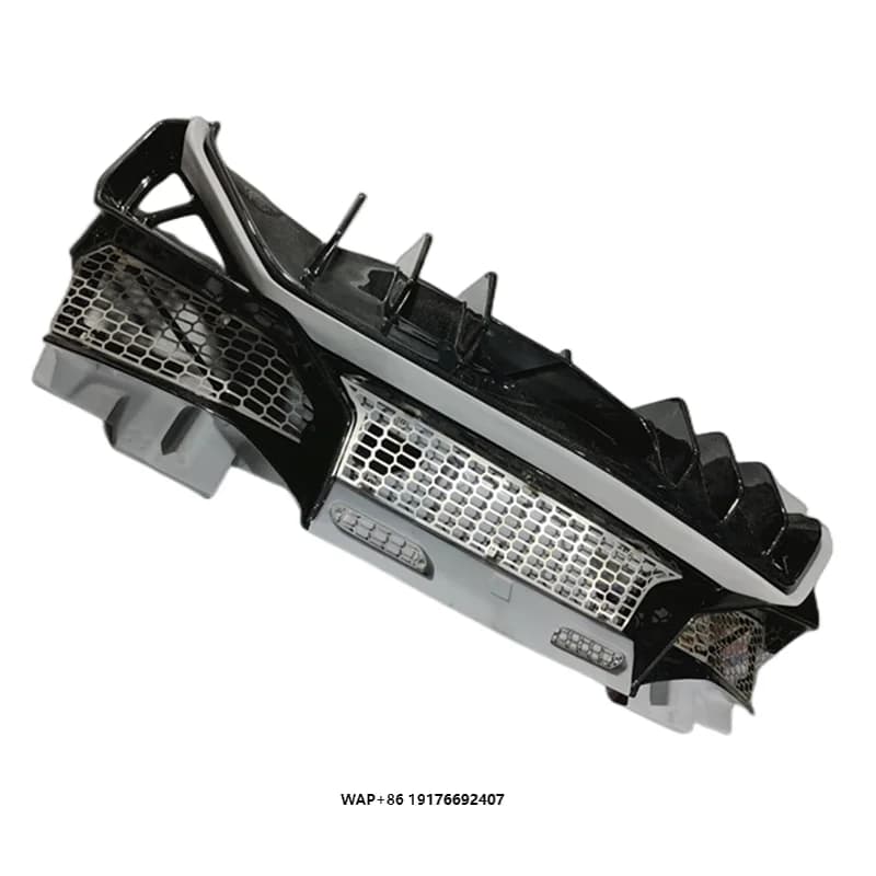 High Quality SV Style Semi Carbon Fiber Rear Bumper Is Suitable for  Aventado LP700 LP720 LP750 Front Bumper