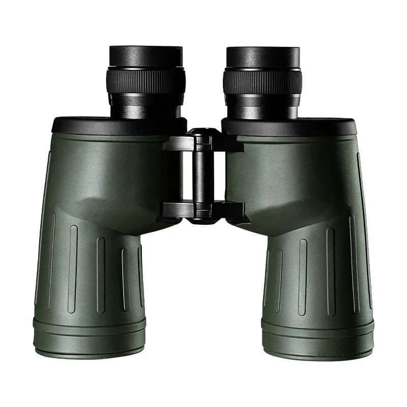 10X50 outdoor binoculars, metal mirror body low-light night vision coordinate ranging telescope