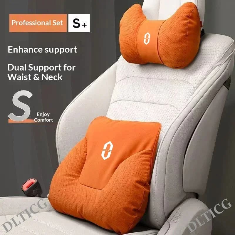 For AITO M5 M6 M7 M8 M9 Car Headrest Neck Support Seat Lumbar Cushion Soft Neck Pillow Automobile Auto interior Accessories