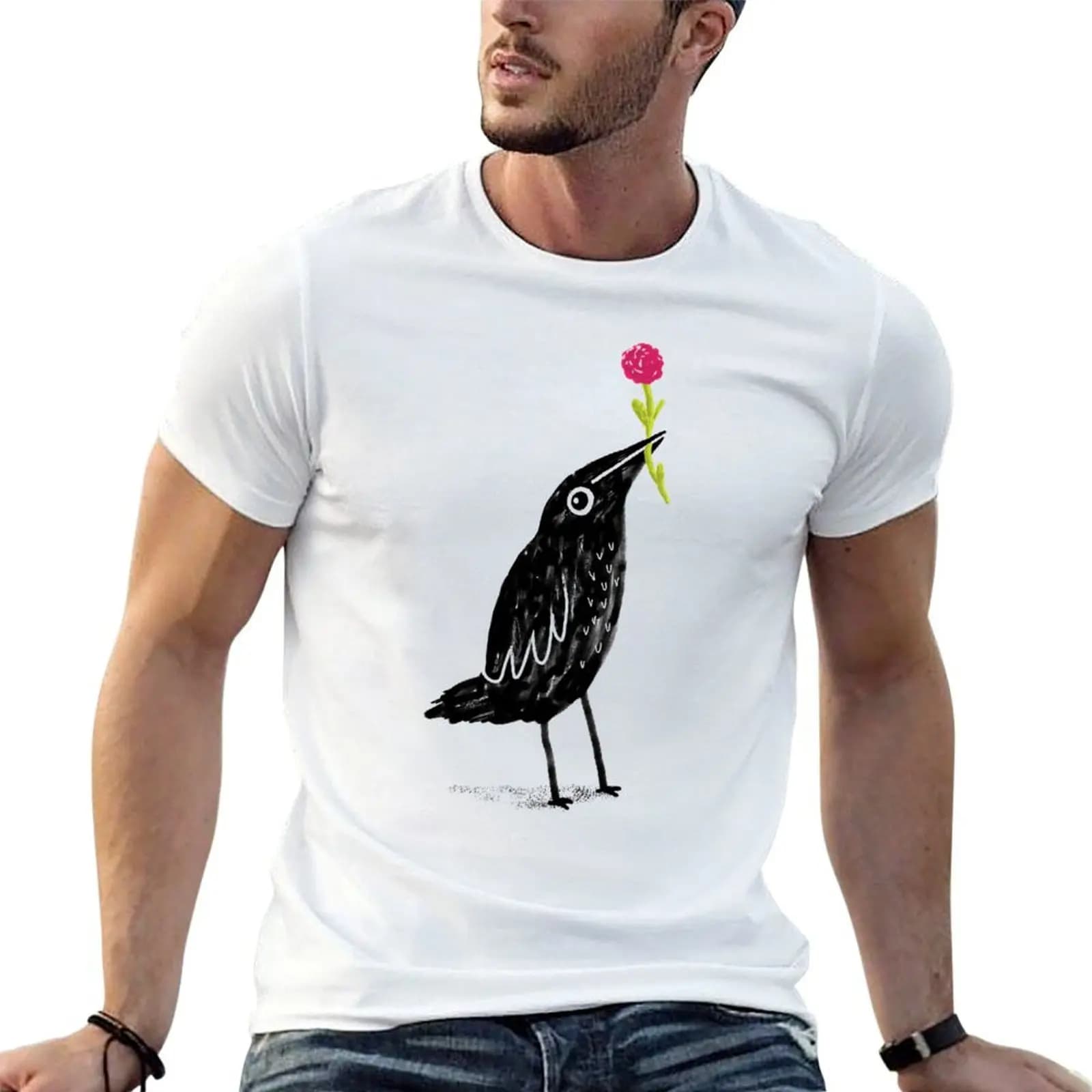 Caw Blimey T-Shirt Luxury man graphic tee shirt cotton t shirt men