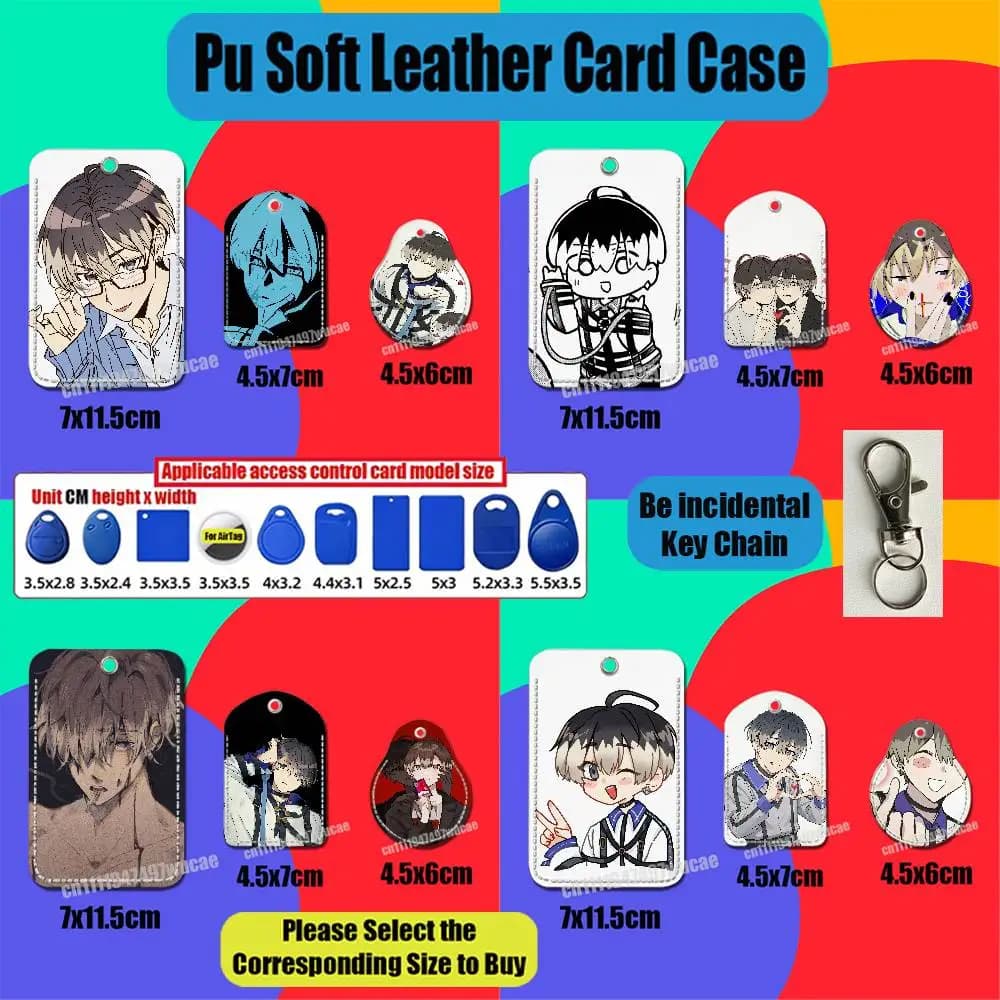 For Kayano Mikoto M-MILGRAM For Air Tag Case Card Holder Sleeve ID Badge Credit Bank Access For AirTag Case Shell