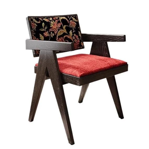 #For French antique retro dining chair ash wood solid wood dining chair light luxury high-end practical home