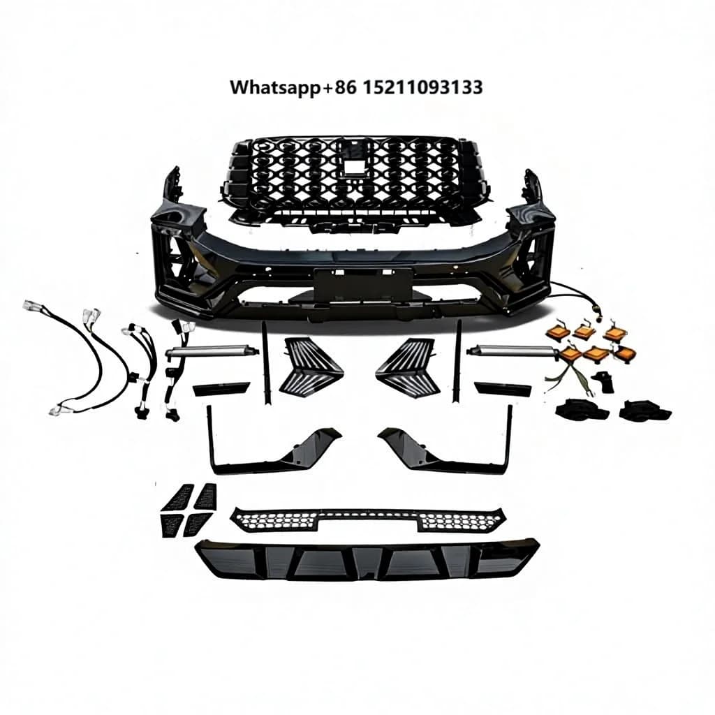 2025 Hurricane High-End Custom Wide Body Kit Screw-on Full Front/Rear Bumpers Side Skirts Fender Flares