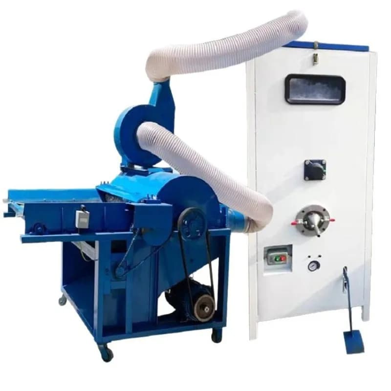 Foot-pedal sofa seat cushion filling machine, pillow backrest blowing machine, cotton filling machine