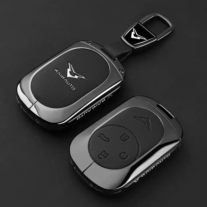 Zinc Alloy Key Fob Cover for 2026 COWIN Kunlun/X7 IHD - Protective Case Shell with Keychain, Anti-Drop & Scratch Proof