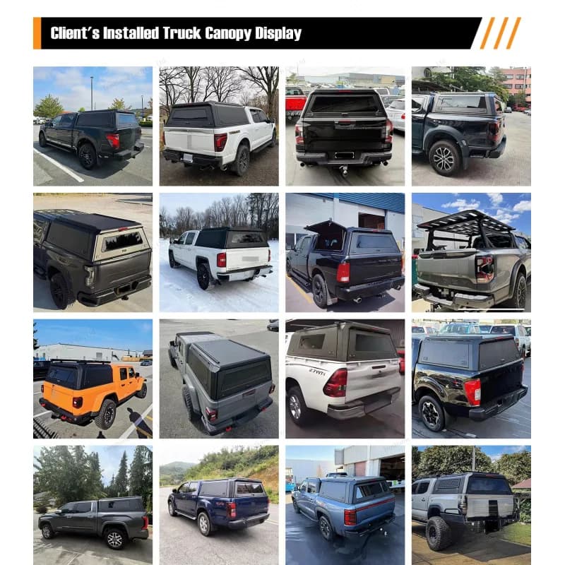 High Quality Manganese Steel Locking Waterproof Hardtop Canopy Ranger NP300 2012-2022