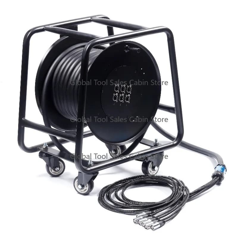 Network Cable 0.55 Copper SFTP Double Shielded Cable 4 Channel Stage Performance Cable Drum