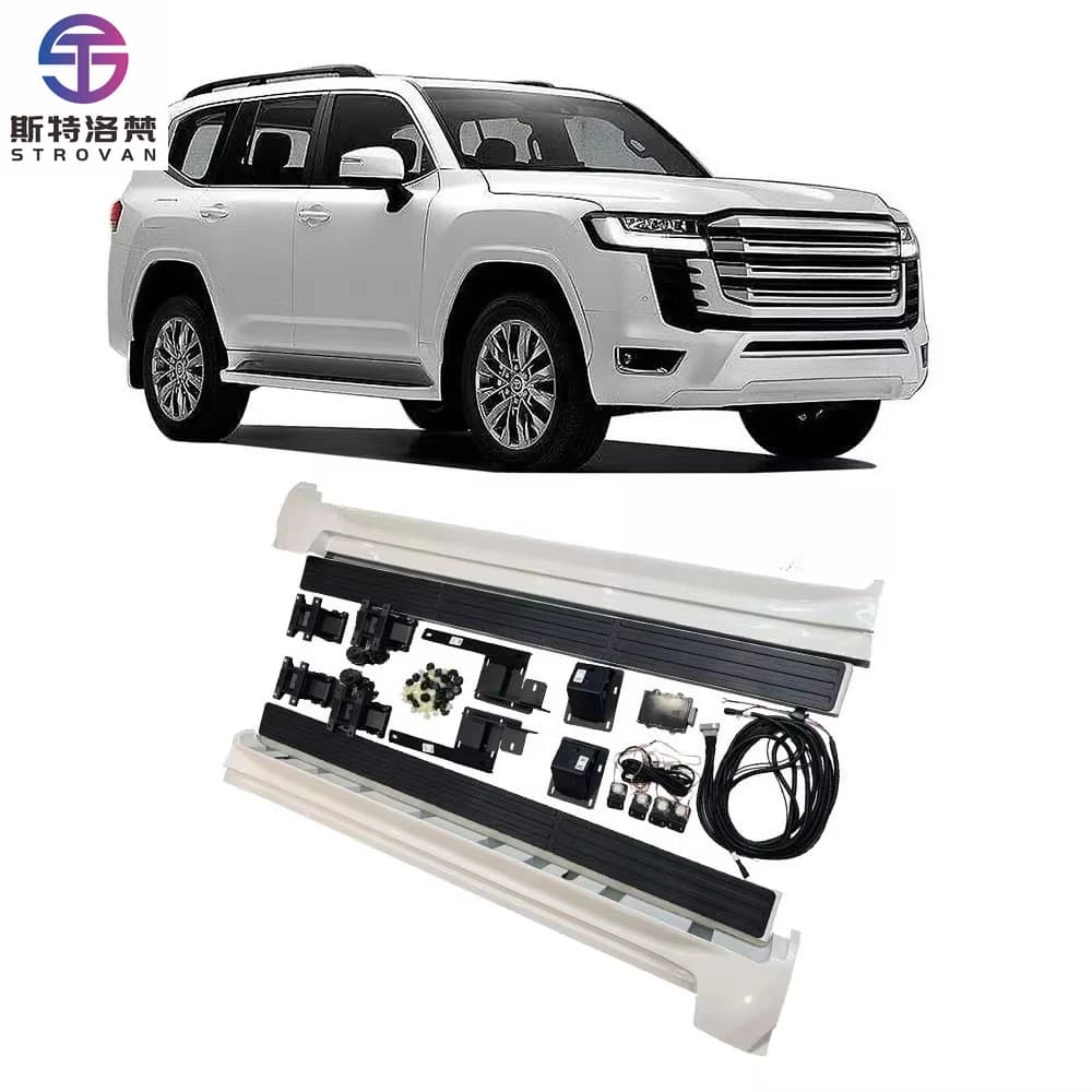 STLF CLRAK 2005-2007 for  Land Cruiser LC100 BJ73 Door Side Steps Electric Running Boards for LC 200 300 Grs Enhanced Aest