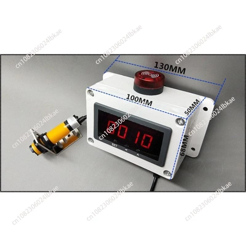 Counter automatic sensing infrared conveyor belt assembly line conveyor belt intelligent digital display counting device CCCCCC