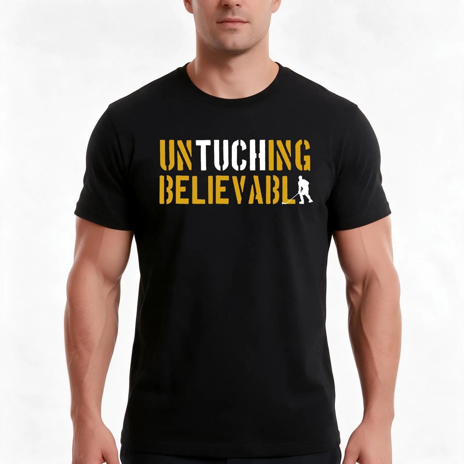 Untuching Believable Alex Tuch Ice Hockey Forward T-Shirt, Summer Casual Cotton Tee, Oversized Streetwear Tops, Unisex Men Women