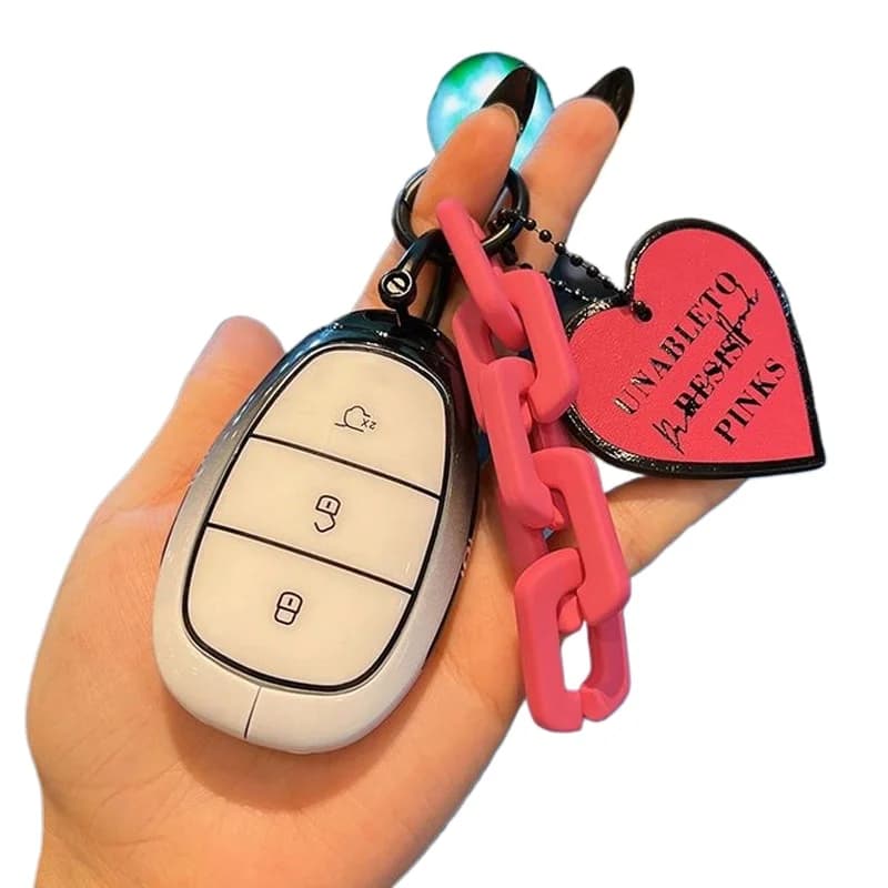 Premium Zinc Alloy Key Cover Case for Changan Qiyuan Q07 / A07 / Q05 (2025-2026) - Protective Key Fob Shell Keychain