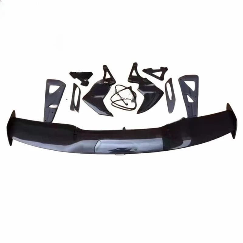 Upgrade To MSO Style Real Carbon Fiber Car Rear Spoiler Wing For Mclaren GT 540C-570S 600Lt Racing Tail Spoilers Accessories
