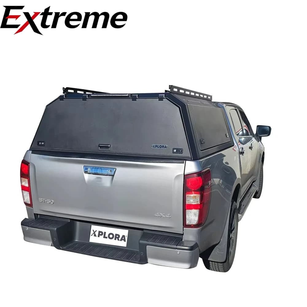 Extreme:Pickup Truck Canopy Steel Hard Top Topper Camper Truck Canopy for 2022 Mazda BT50 Truck Canopy