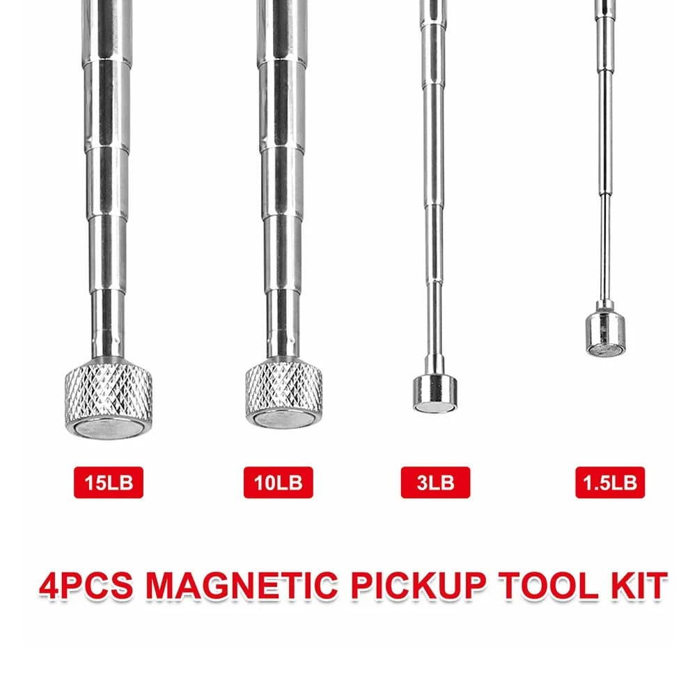Quality Pick Up Tool Telescopic Pick-up Rod Pick-Up Tool Extend Inspection 1 Set 1.5-15Ib Practical Multipurpose