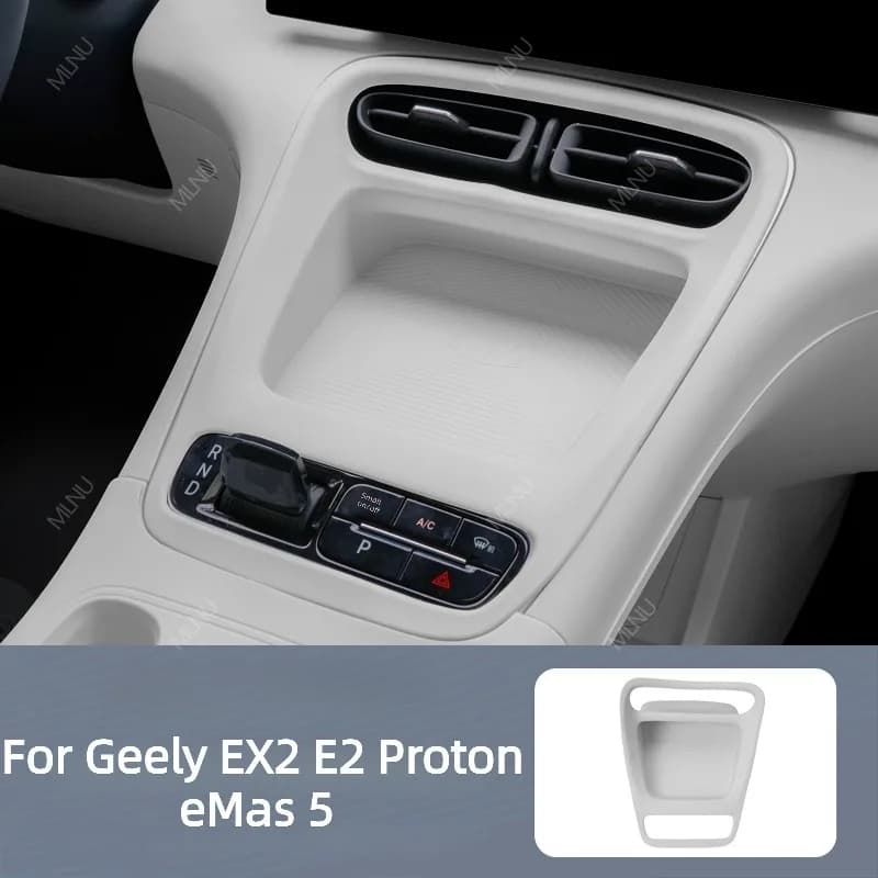 Wireless Charging Mat For Geely EX2 E2 Proton eMas 5 2026 2025 Accessories Silicone Anti-Slip Shockproof Heat-Resistant