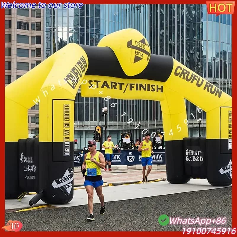 CE 360 Inflatable Custom Design Advertising Giant Inflatable Race Arches, Advertising Inflatable Arch Tent for Sport Event