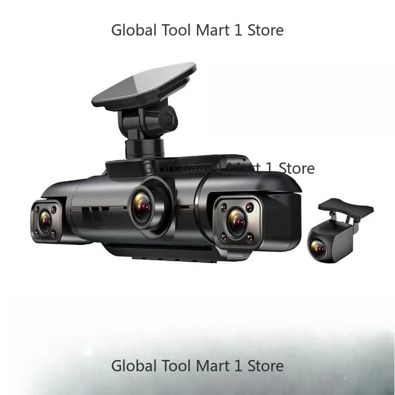Four lens driving recorder 360 degree panoramic view Se-ntinel mode parking M-ing 24 hour  paddle car free routing
