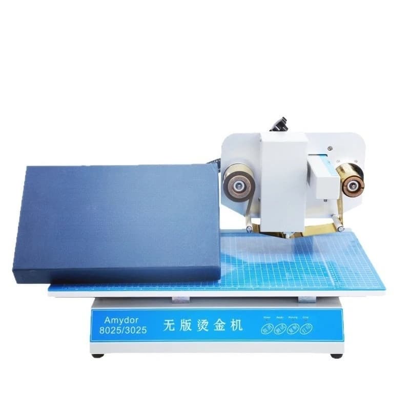 8025 hot stamping machine, automatic hot stamping hot pressing desktop