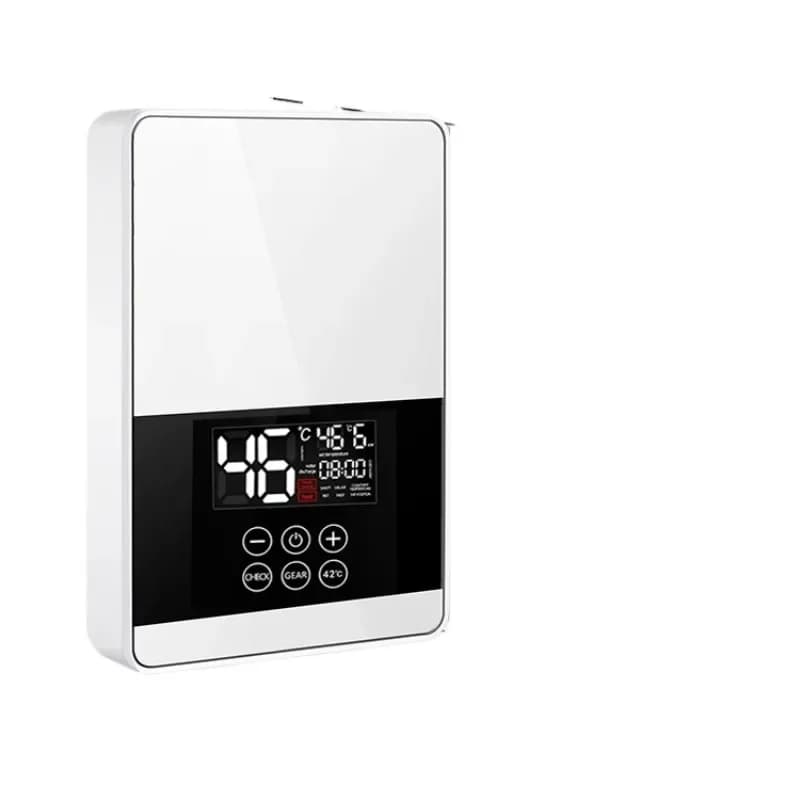 Smart Water Heater Stainless Steel Touch Button Wall Mounted Instant Electric Water Heater