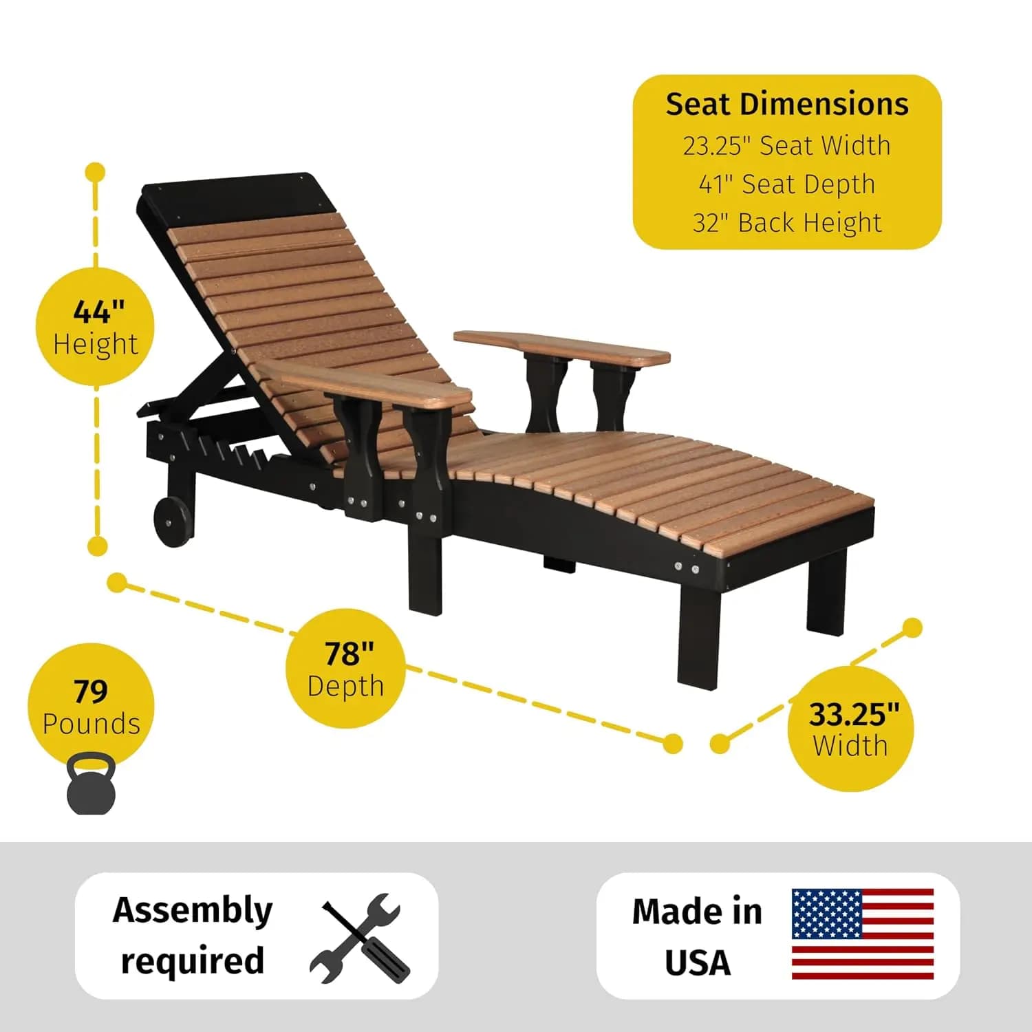 Lounge Chair - Available in 26 Colors