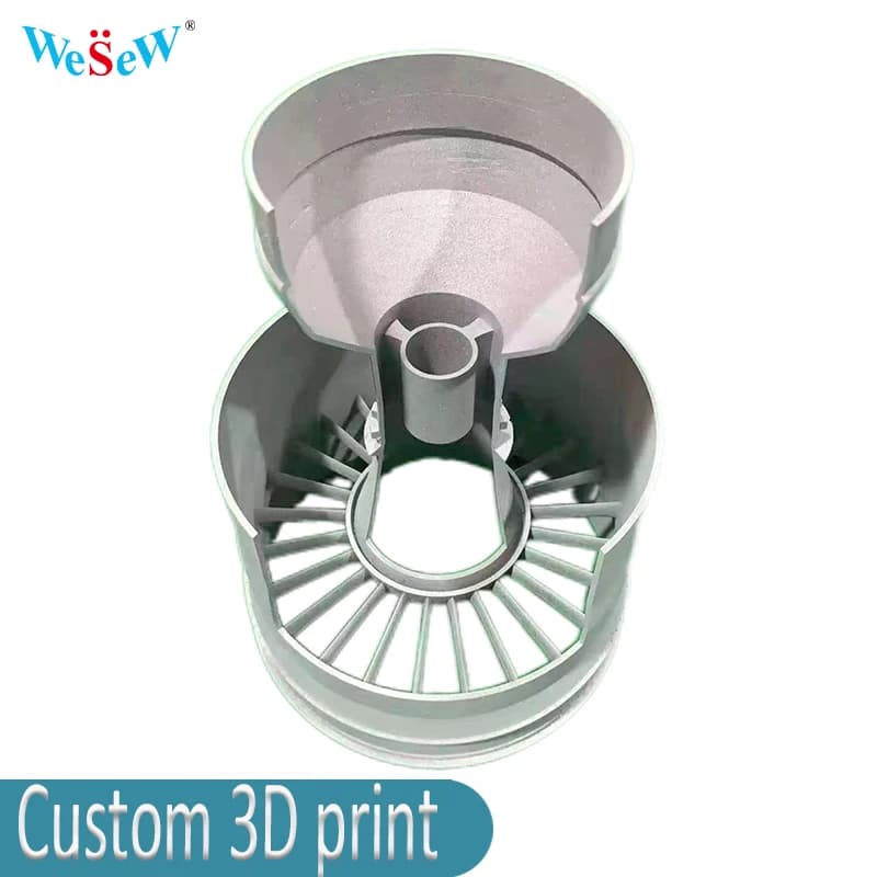 Custom Metal 3D Print Service Aluminum Brass Stainless Steel Large 3D Model Printing SLM Metal 3D Printing Service