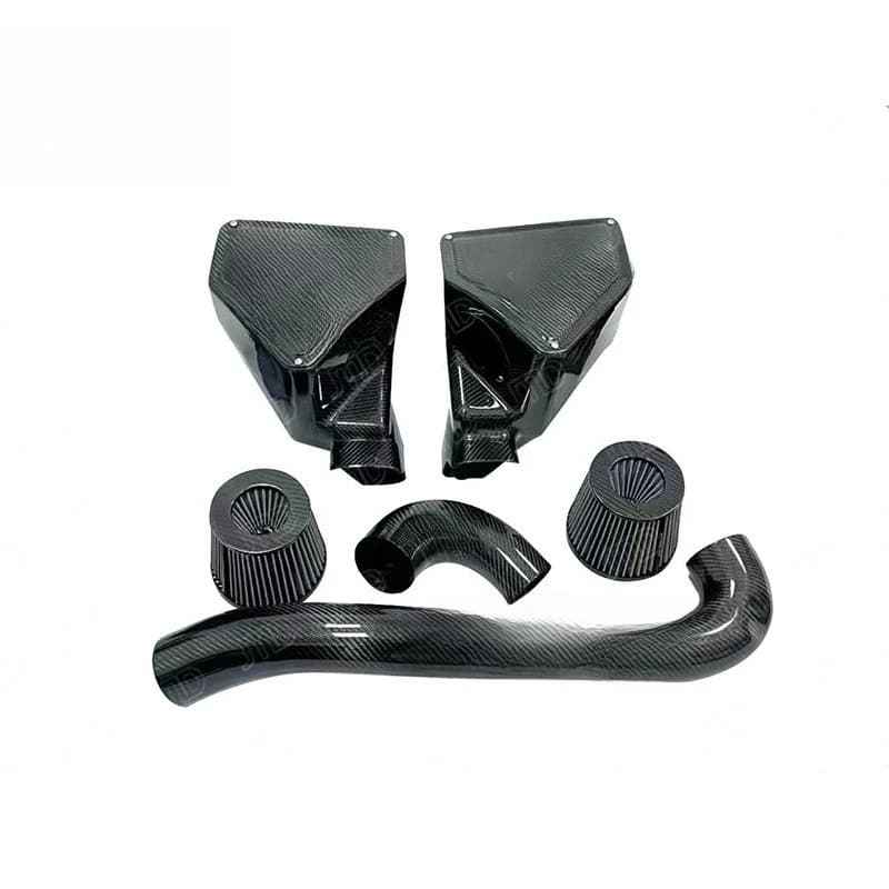 Carbon fiber intake pipe for car modifications