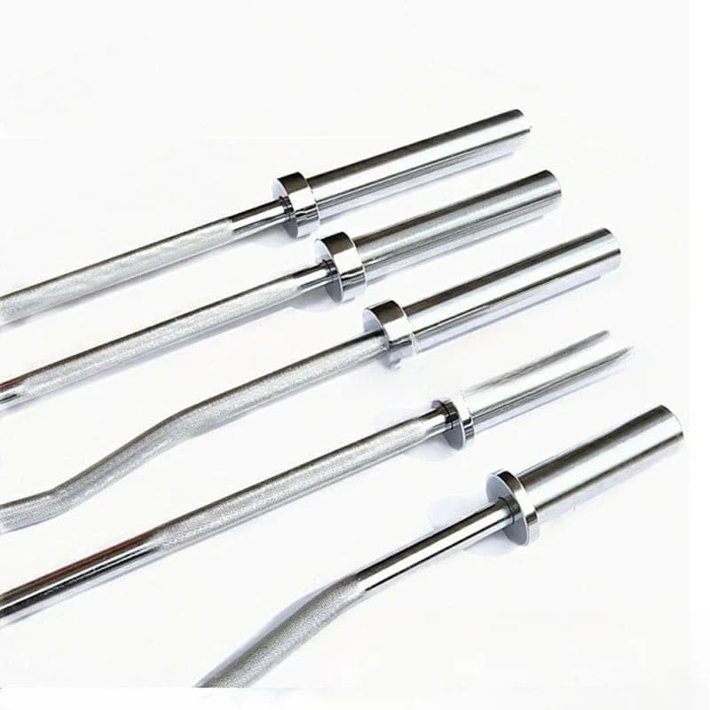 Ao Pole Barbell Bar Straight Curved Fitness Weightlifting Barbell Bar 1.2 meters 1.8 meters Household Commercial Gym Household
