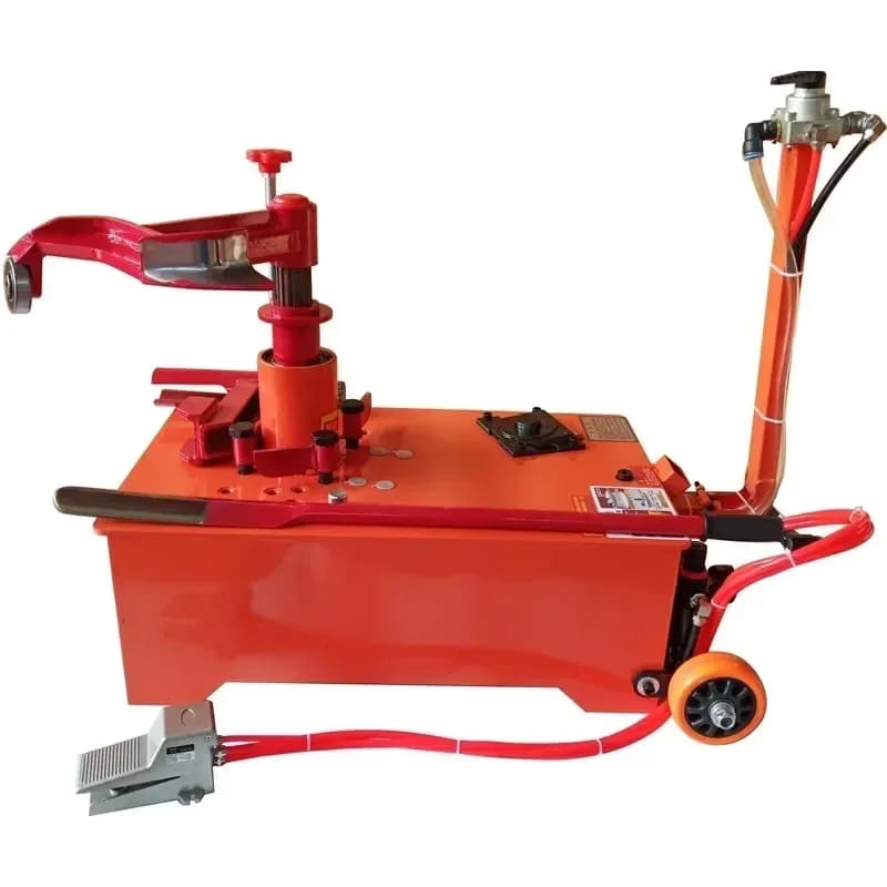 Pneumatic & Electric Truck Tire Changer Three Cylinder Tyre Remover Machine