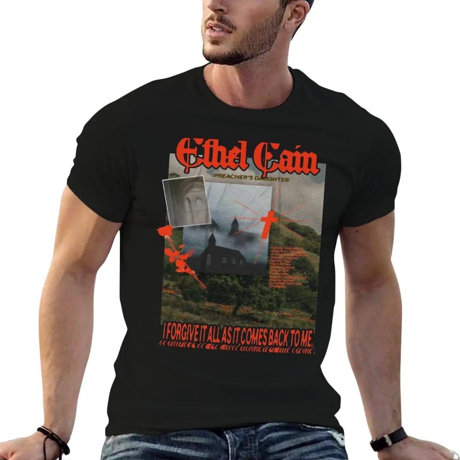 Ethel Cain Music T-Shirt vintage clothes korean fashion mens t shirts casual stylish