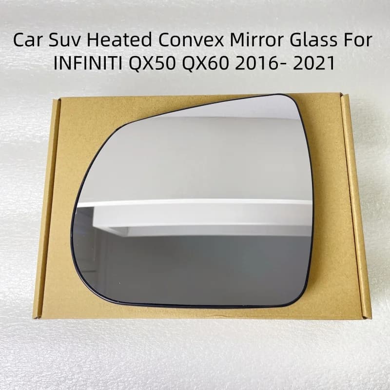 Car Suv Heated Convex Mirror Glass For INFINITI QX50 QX60 2016 2017 2018 2019 2020 2021