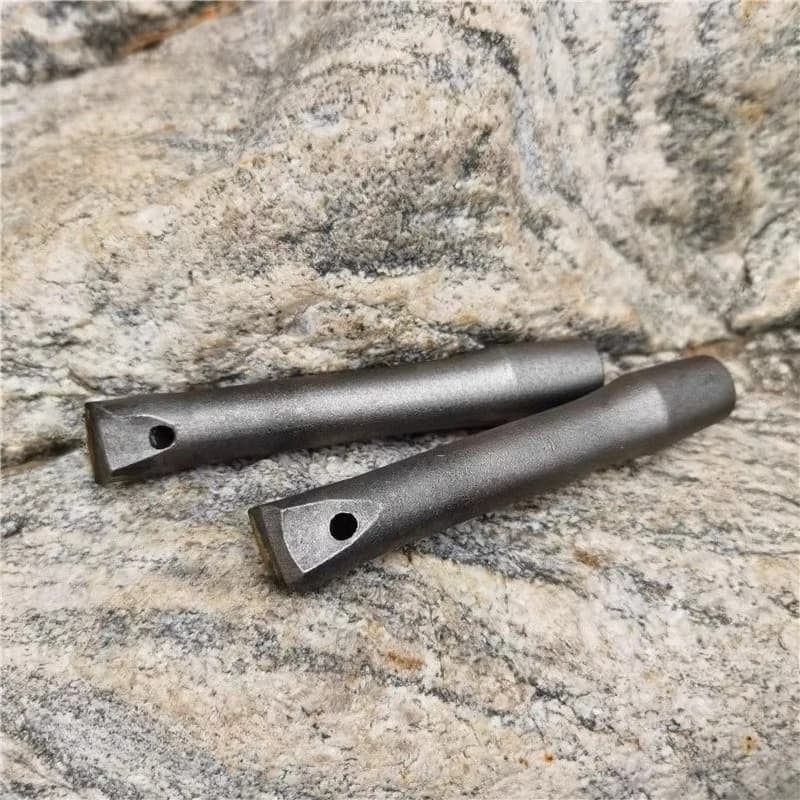 %i。20mm slotted drill bit for rock drill, long-shank drill bit, 30/50 cm drill rod