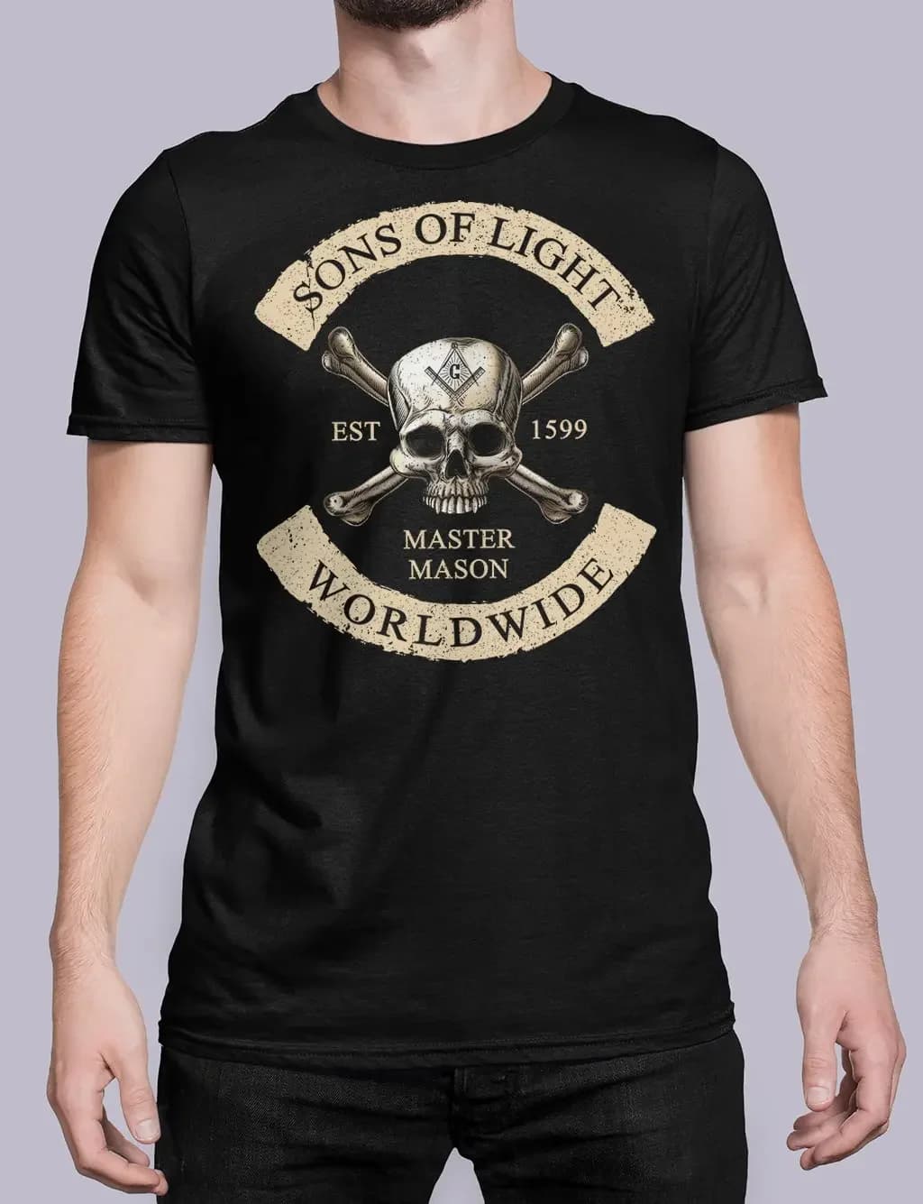 Son of Light Worldwide Masonic Master Mason T-Shirt 100% Cotton O-Neck Short Sleeve Casual Mens T-shirt Size S-3XL