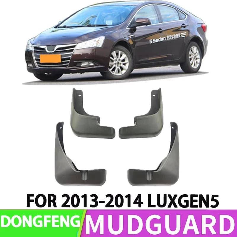 It Is Suitable for 2013-2014 Dongfeng Nazhijie LUXGEN 5 Car Front and Rear Wheel Special Fender Splash Retort