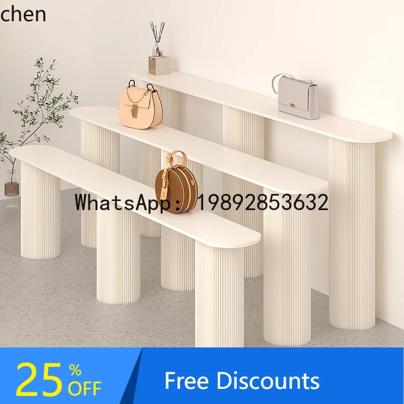 H1  Folding Display Stand Shelf Storage Window Display Stand Showcase Paper Display Rack Storage