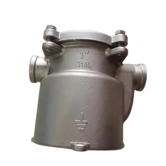 1 inch Stainless Steel 316 Marine Strainer 1" 2" 3" Sea Water Filter Marine Hardware for Boat Yacht